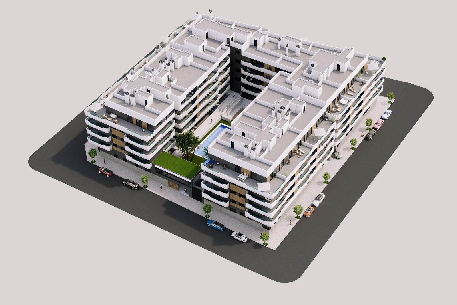 For sale - 2 Bedroom 2 Bathroom penthouse in Santa Pola - Santa Pola  - Alicante
