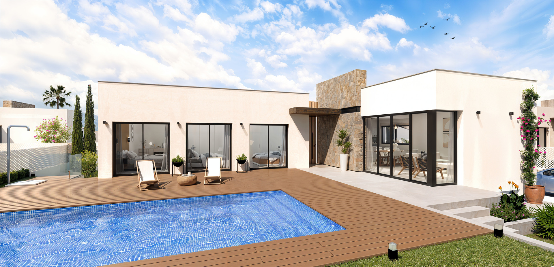 For sale - 3 Bedroom 3 Bathroom detached in Santa Rosalia - Santa Rosalia  - Murcia
