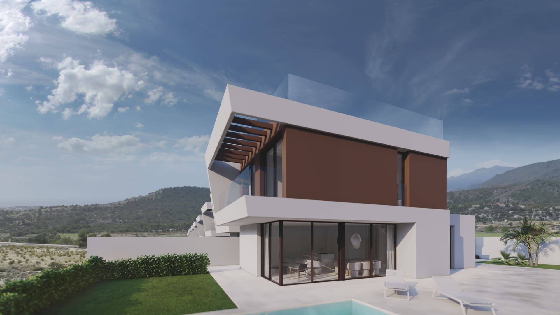 3 Bedroom 3 Bathroom detached in Finestrat
