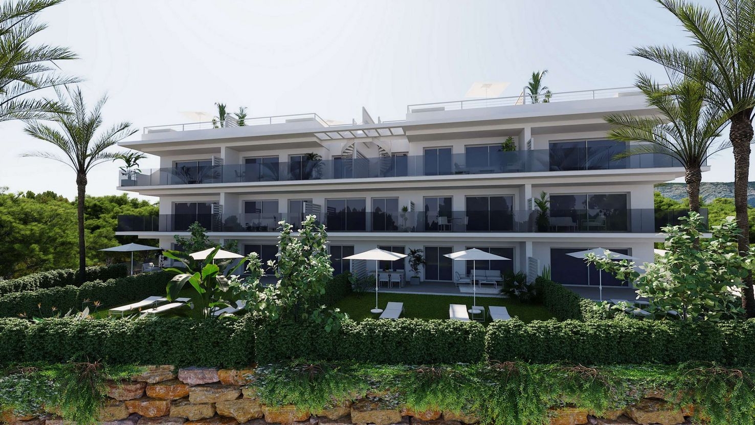 2 Bedroom 2 Bathroom penthouse in Finestrat