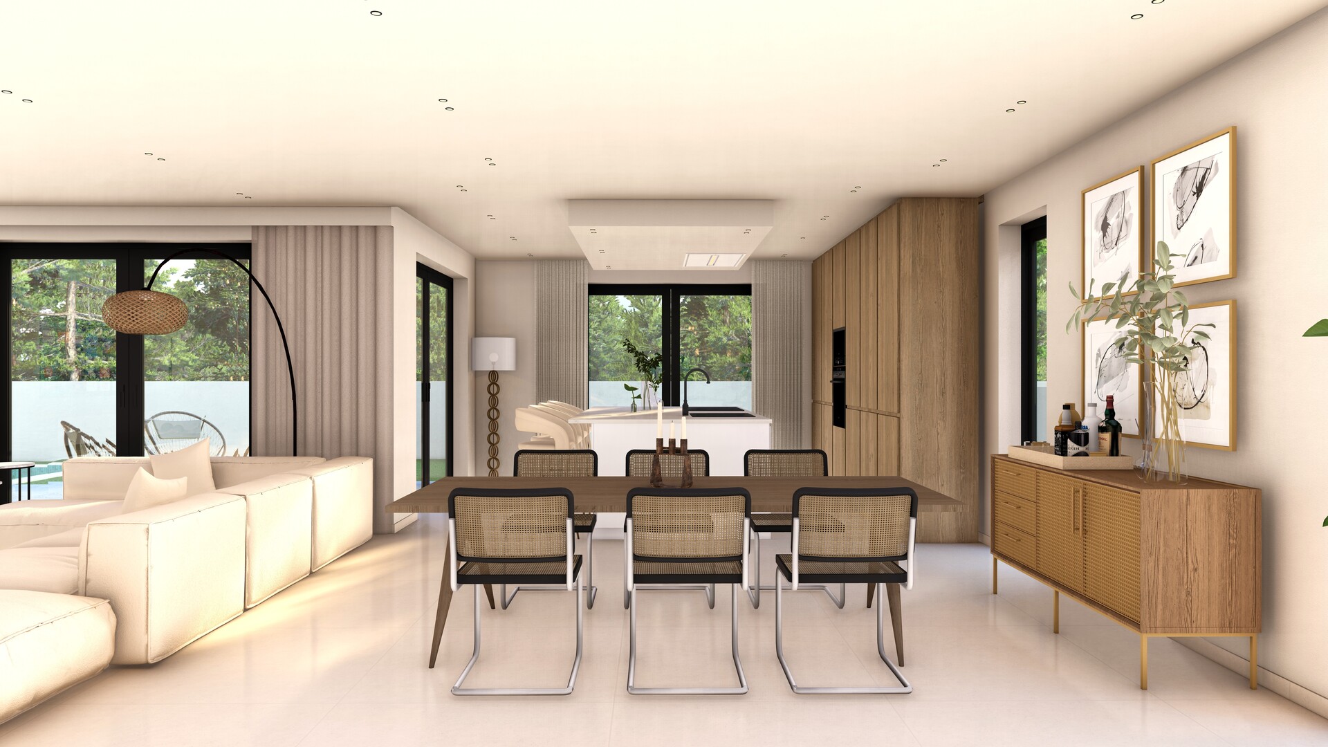 For sale - 3 Bedroom 3 Bathroom detached in Finestrat - Finestrat  - Alicante